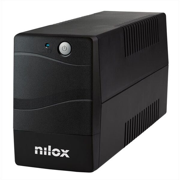 nilox ups premium line interactive 1200 va-nero