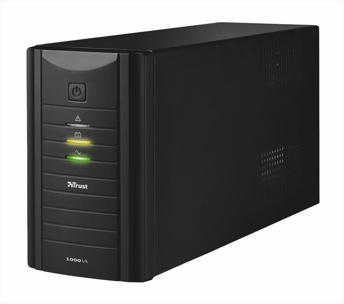 Trust 1000va Ups 2xwallsckt It Black