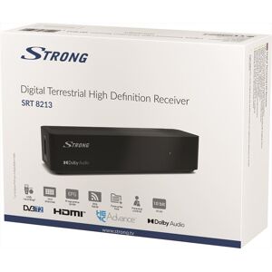 STRONG Decoder Digitale Terrestre T2 Srt8213-nero