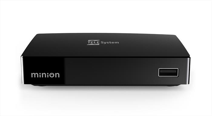 telesystem zapper minion entry t2 hevc, scart, hdmi, tlc-black