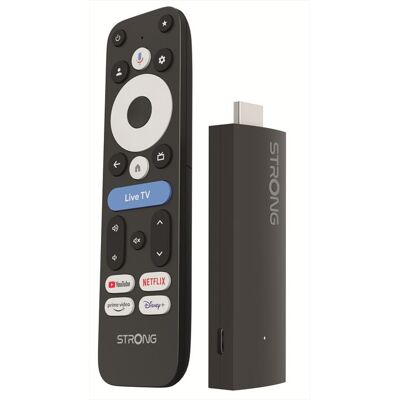 STRONG Dispositivo Di Streaming 4k Google Tv Leap-una+-nero STRONG Dispositivo Di Streaming 4k Google Tv Leap-una+-nero