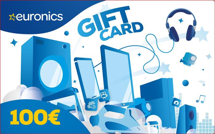 euronics digital gift card 100 €