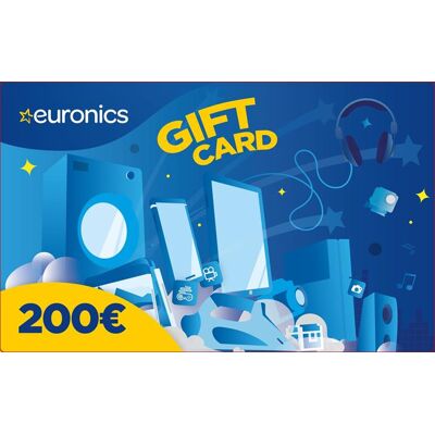 EURONICS Digital Gift Card 200 € EURONICS Digital Gift Card 200 €