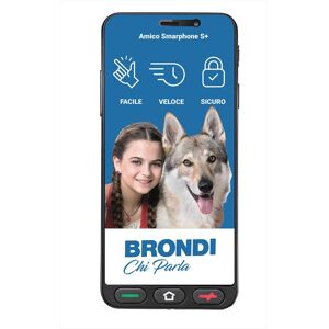 Brondi Bar Phone Amico Smartphone S+-nero