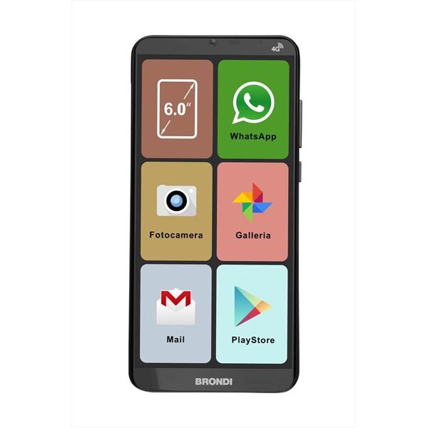 brondi amico smartphone xl-nero