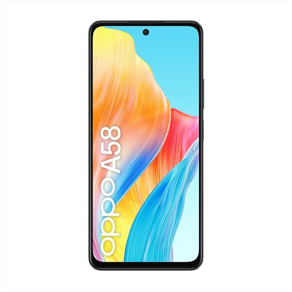 oppo smartphone a58-glowing black