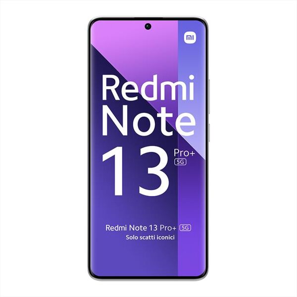 xiaomi smartphone redmi note 13 pro+ 5g 12+512-moonlight white