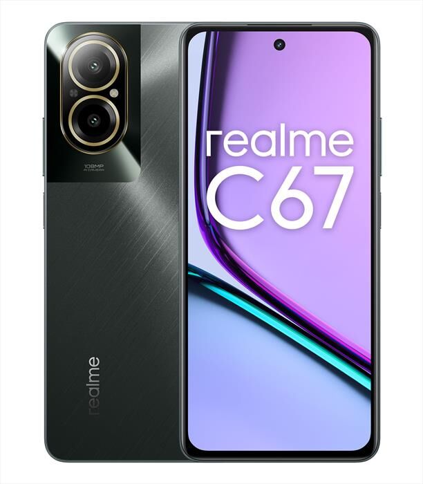 realme smartphone c67 (256gb 8gb) int+nfc-black rock