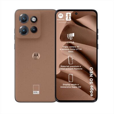 Motorola Smartphone Edge 50 Neo 12/512-pantone Mocha Mousse Motorola Smartphone Edge 50 Neo 12/512-pantone Mocha Mousse
