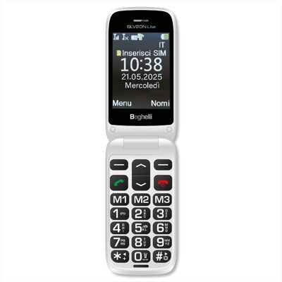 Beghelli Salvalavita Phone Slv20 Lite Ecodesign 9210n-grigio Beghelli Salvalavita Phone Slv20 Lite Ecodesign 9210n-grigio