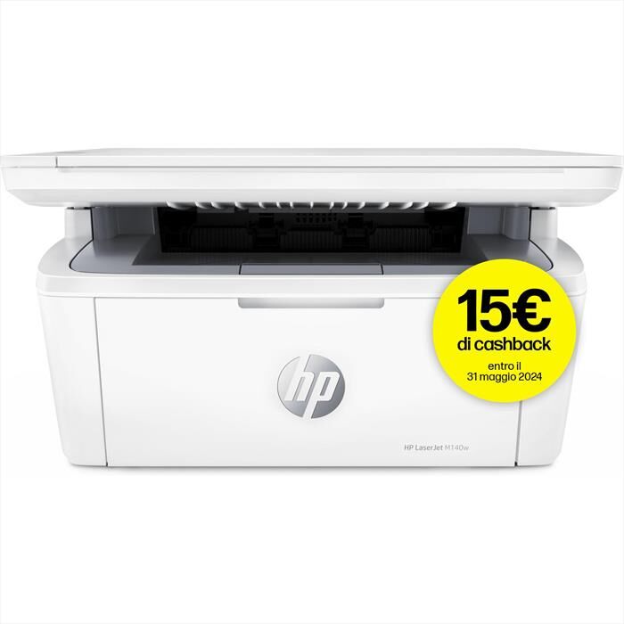 hp multifunzione laserjet m140w-bianca