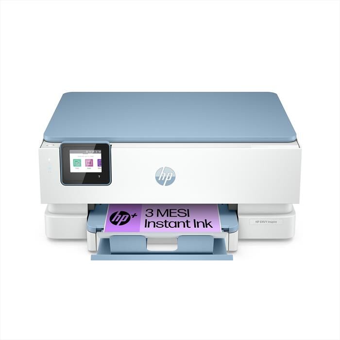 HP Multifunzione Envy 7221e 3 Mesi Instant Ink +-surf Blue