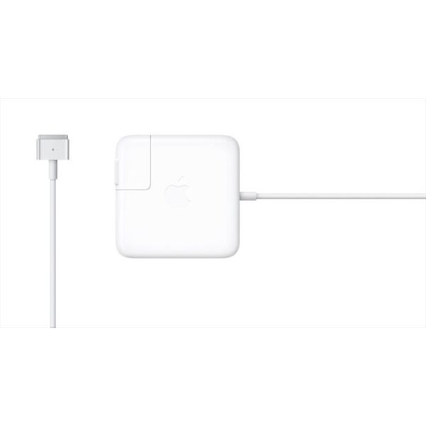 apple alimentatore magsafe 2 45w per macbook air-bianco