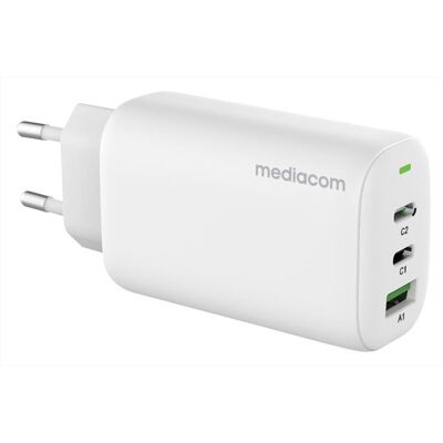 Mediacom Caricatore Rapido Usb-c Per Notebook 65w Md-a150-white Mediacom Caricatore Rapido Usb-c Per Notebook 65w Md-a150-white