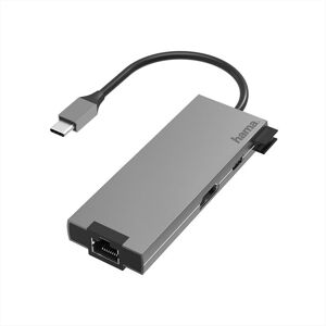 Hama Hub Usb Type C 3.1-silver