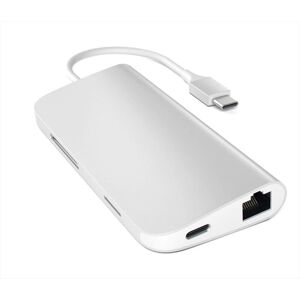 SATECHI Adattatore Usb-c Multi-porta 4k Ethernet-silver