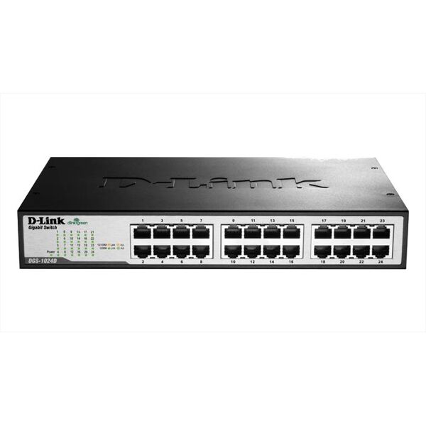 d-link dgs-1024d switch gigabit 24 porte 10/100/1000mbps