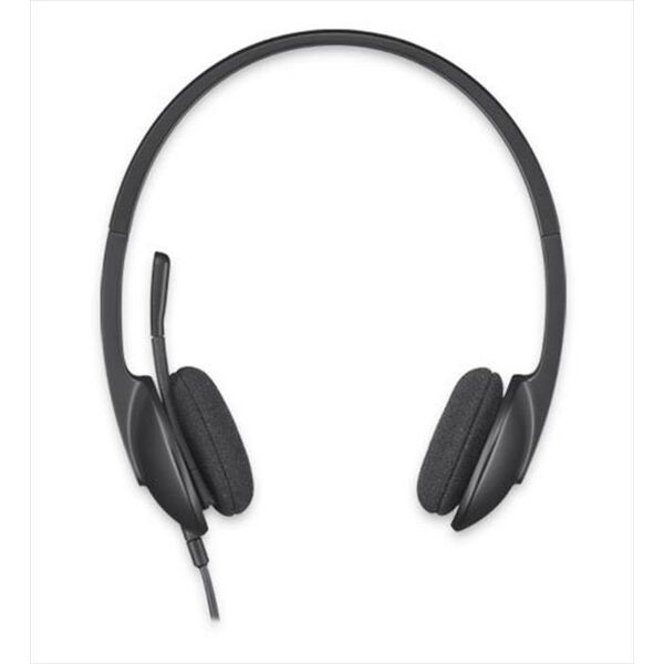 logitech usb headset h340-nero