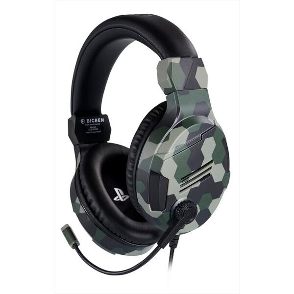 big ben ps4ofheadsetv3green-camouflage green