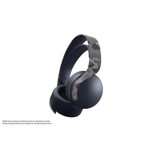 sony cuffie wireless con microfono pulse 3d-grey camouflage