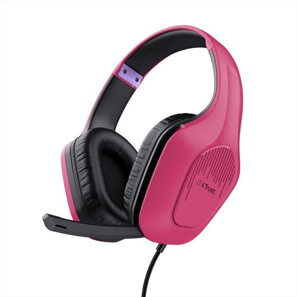 trust cuffia gamer gxt415p zirox-pink