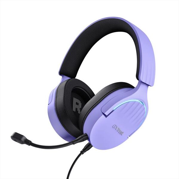 trust cuffie pc gxt490p fayzo 7.1 usb-purple