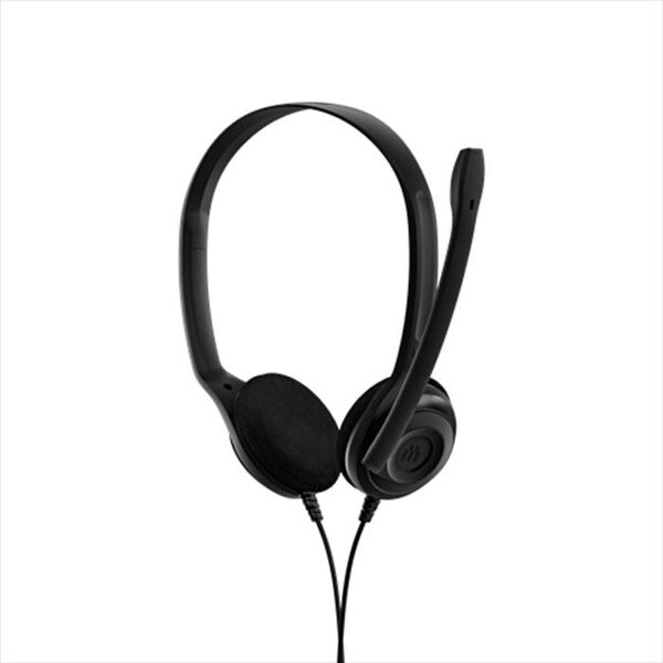 sennheiser cuffie a padiglione chiuso pc 3-nero