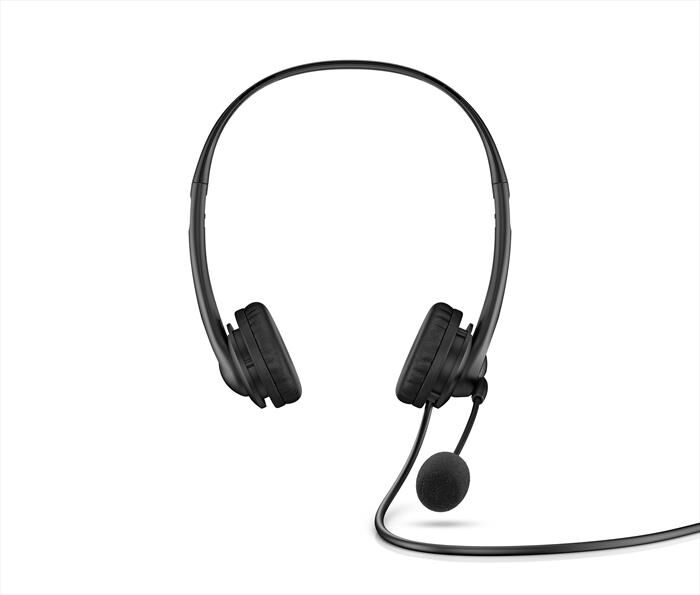 hp cuffie stereo usb-nero