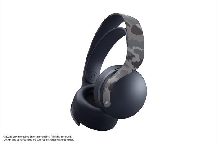 sony cuffie wireless con microfono pulse 3d-grey camouflage