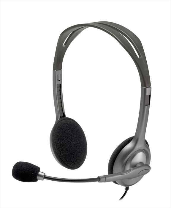 Logitech Stereo Headset H111 Grigio