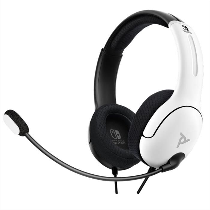 PDP 500-162-bw-eu Cuffie Stereo Per Nintendo Switch-nero/bianco