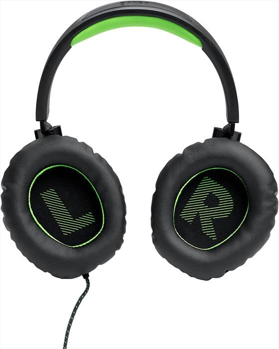 JBL Cuffie A Padiglione Chiuso Quantum 100x-nero E Verde