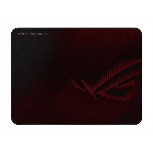 asus rog scabbard ii medium-nero/rosso