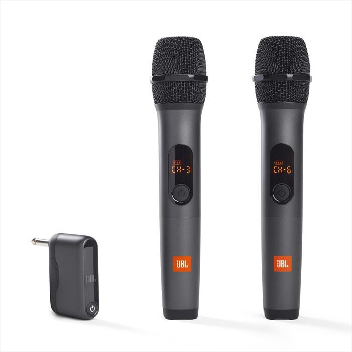 jbl microfono wireless-nero