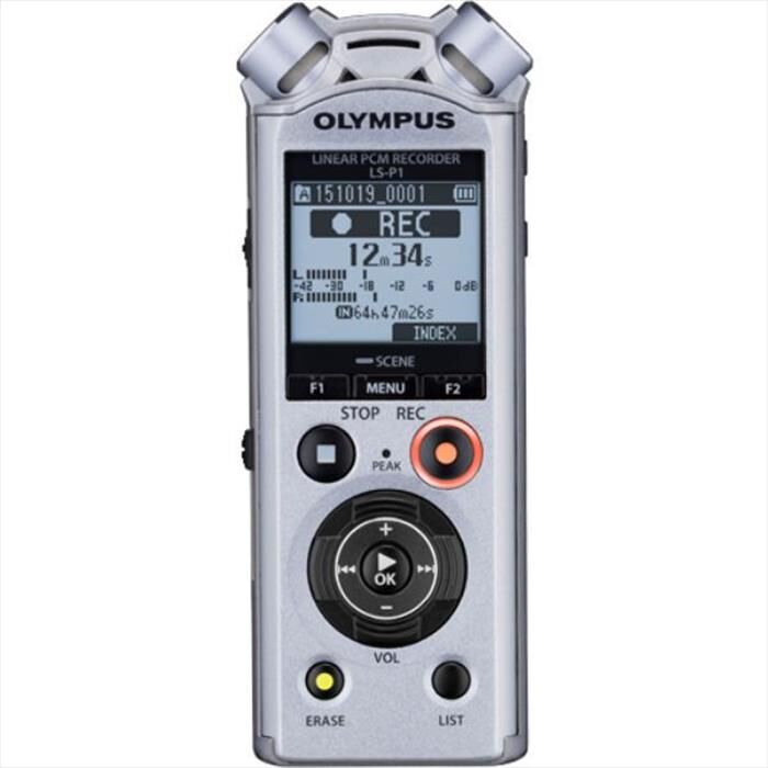 olympus registratore portatile ls-p1-argento