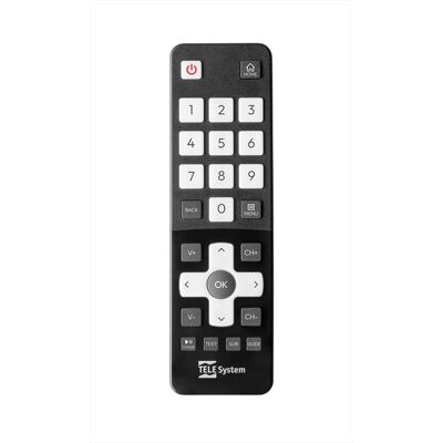 Telecomando Telesystem Vidaa Smart TV nero - Sostituzione facile Telecomando Telesystem Vidaa Smart TV nero - Sostituzione facile
