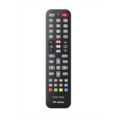 Meliconi Telecomando Di Ricambio Easy 200 Per Tv Lg-calotta Nera, Tastiera Grigia Meliconi Telecomando Di Ricambio Easy 200 Per Tv Lg-calotta Nera, Tastiera Grigia