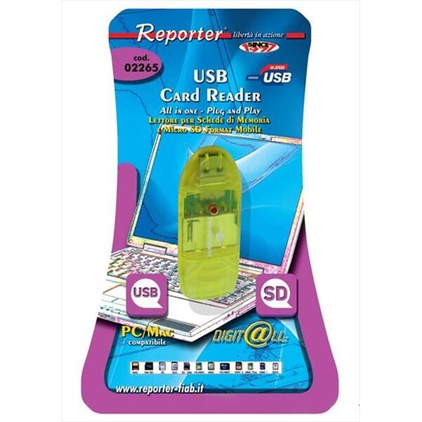 reporter 02265 card reader per schede sd