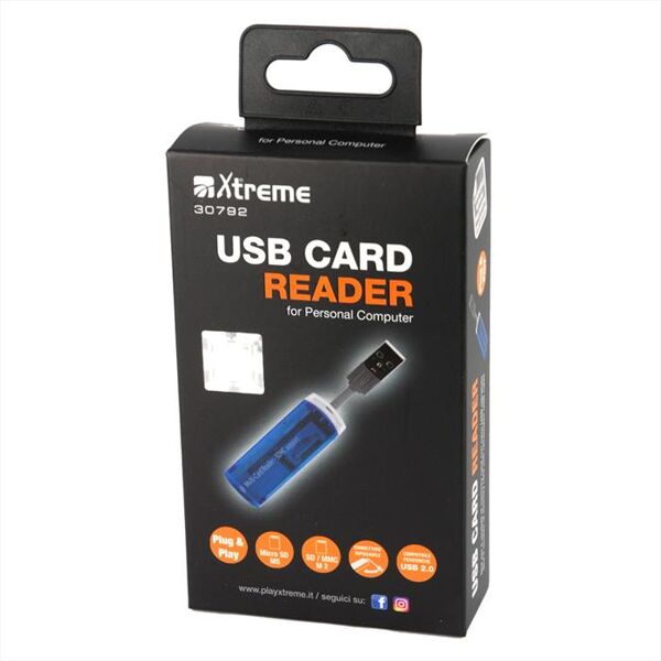 xtreme 30792 card reader usb 2.0