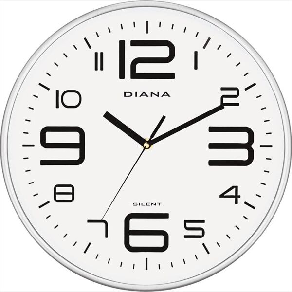 elite-diana 111 019-9-0-silver quadrante bianco