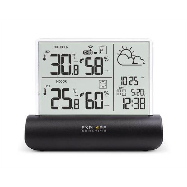 explore scientific wsh4501 stazione meteorologica-black