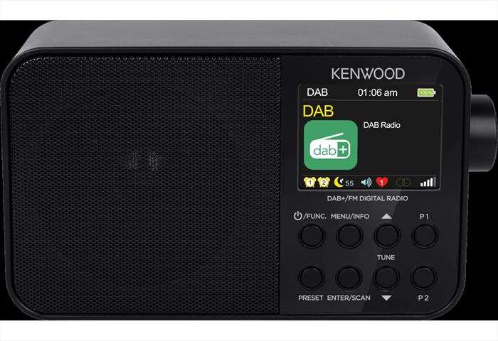 kenwood radio sveglia cr-m30dab-nero