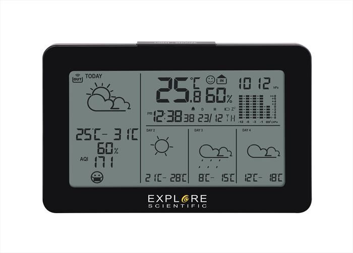 explore scientific stazione meteo smart weather station wsh4103-black