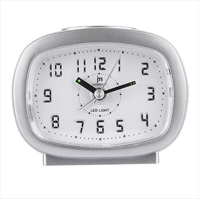 LOWELL Sveglia Quarzo Movimento Silenzioso Ja7105s-silver LOWELL Sveglia Quarzo Movimento Silenzioso Ja7105s-silver