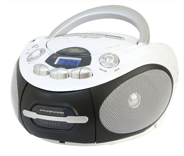 majestic ah 2387r mp3/usb-bianco