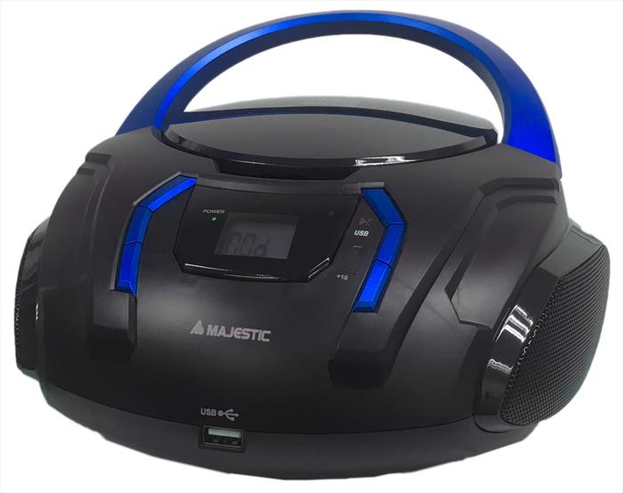 majestic ah 225r mp3/usb-nero e blu