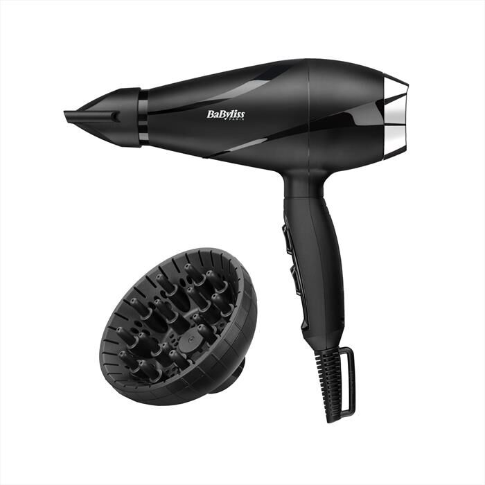 BaByliss 6713de-nero/argento