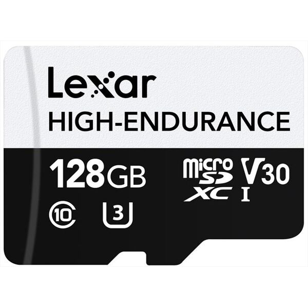 lexar microsdxc high end. 128gb-black/white