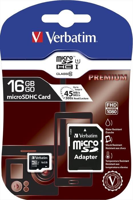 verbatim microsd 16gb