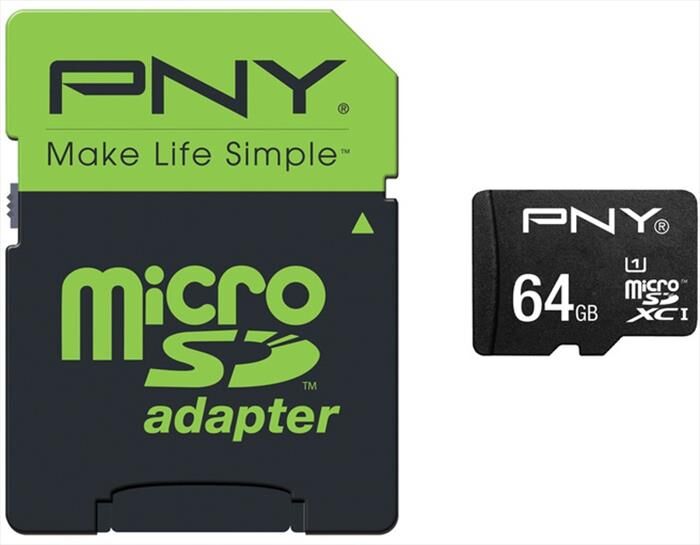 pny 64gb micro sd-verde